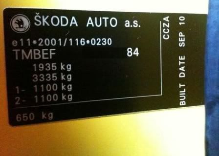 How can I tell when exactly my Octavia was built Skoda Octavia